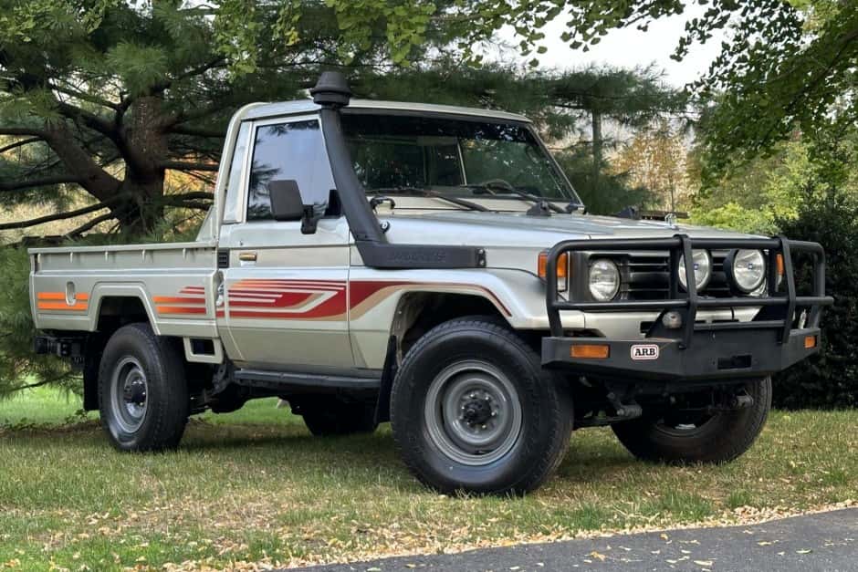 1998 Toyota Land Cruiser 70-Series sold for $32,500