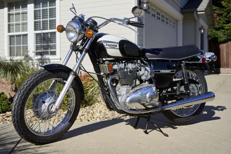 1971 Triumph Trident sold for $7,300