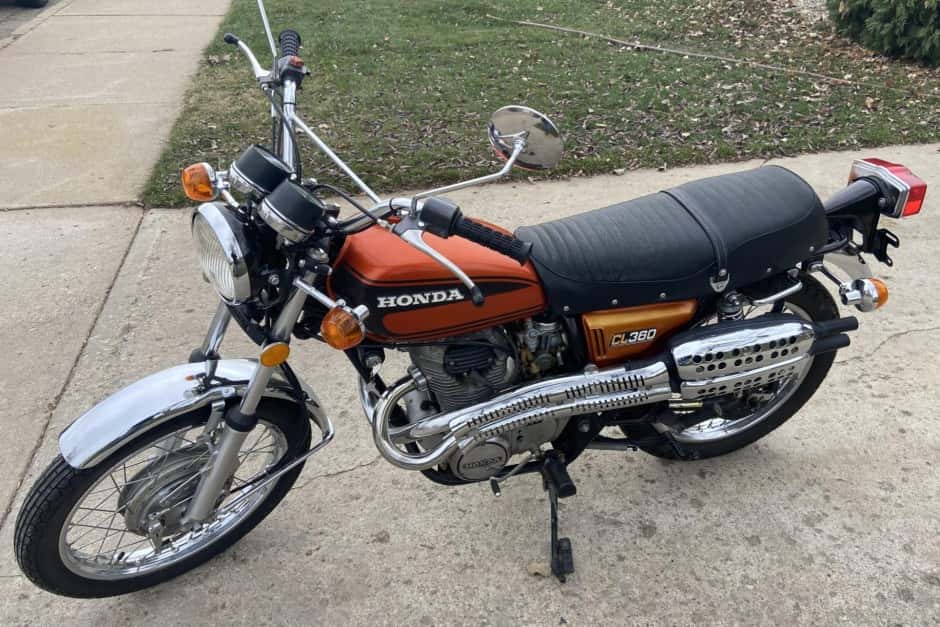 1975 Honda CB360 & CL360 sold for $2,200