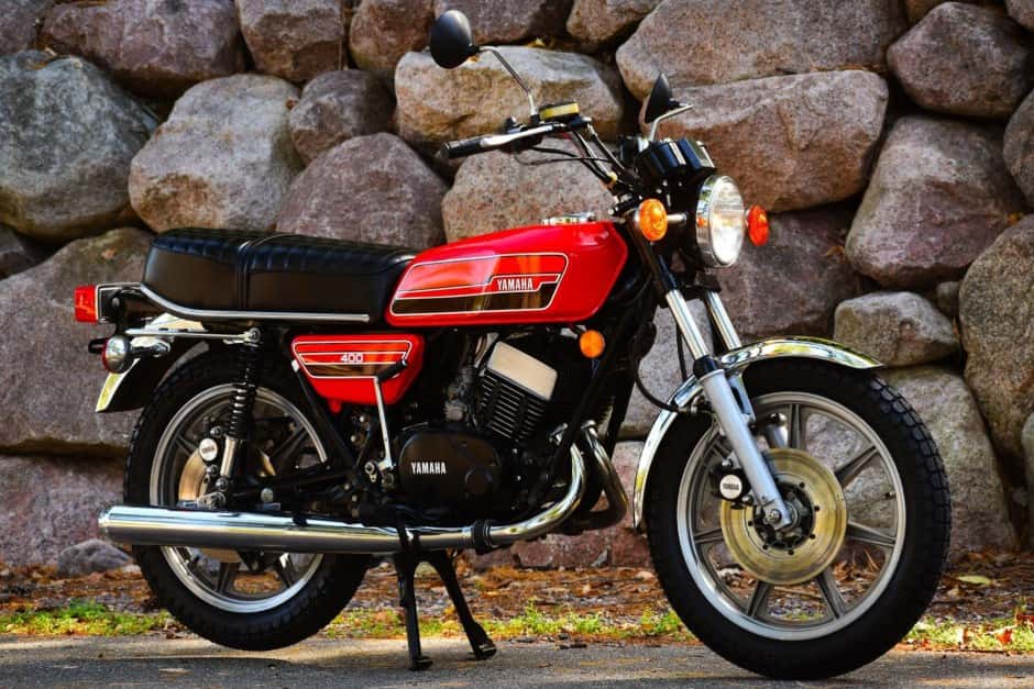 1976 Yamaha RD sold for $5,700