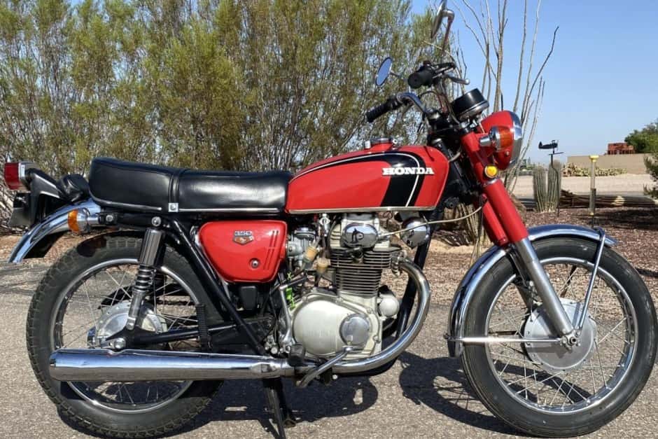 1971 Honda CB350 & CL350 sold for $2,850