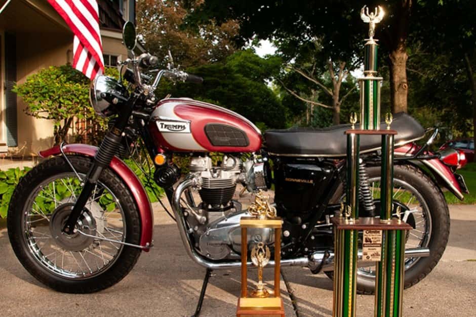 1970 Triumph Bonneville T120 sold for $11,000