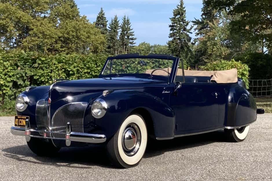1941 Lincoln Continental (1940-1948) sold for $58,000