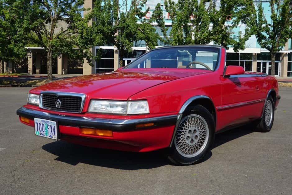 1989 Chrysler TC by Maserati sold for $3,500