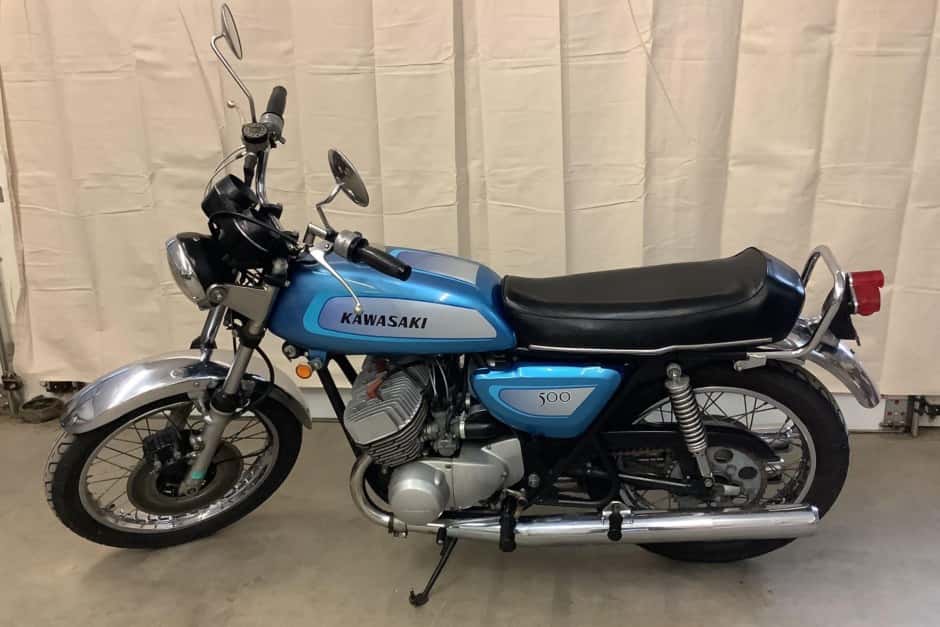1971 Kawasaki H1 Mach III sold for $7,800