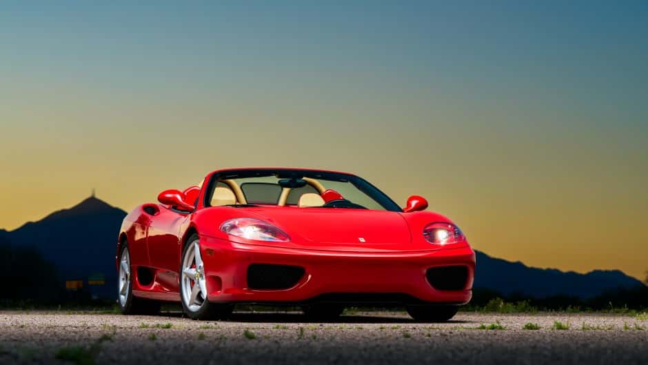 2003 Ferrari 360 sold for $135,000