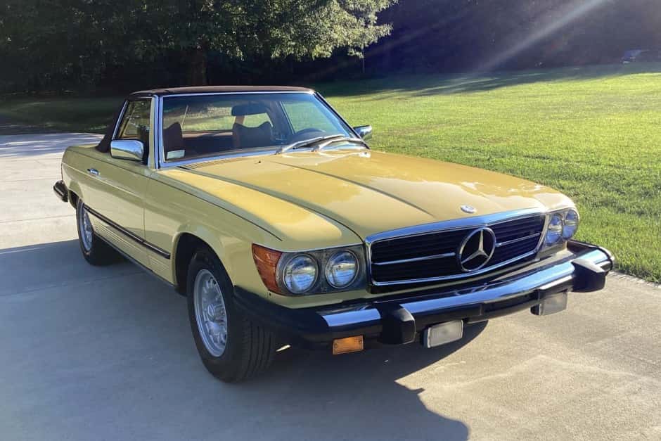 1978 Mercedes-Benz R107 SL sold for $19,250