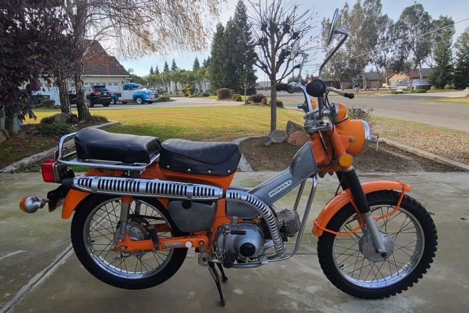 1974 Honda CT90 sold for $2,800