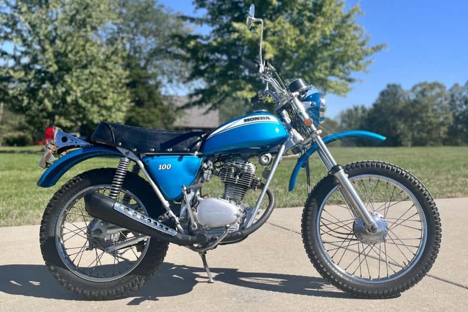 1970 Honda SL Motosport sold for $2,950