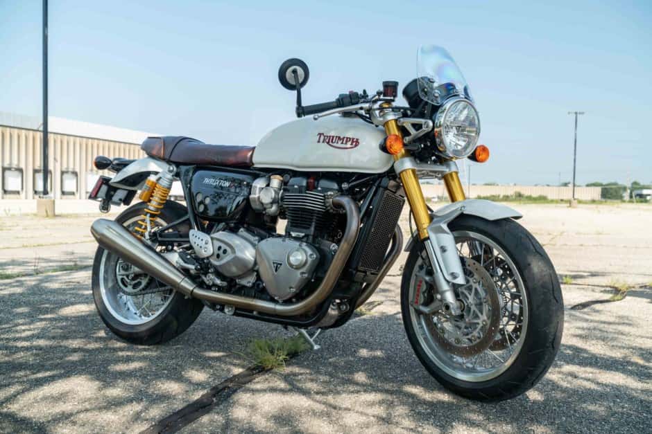 2016 Triumph Thruxton sold for $8,950
