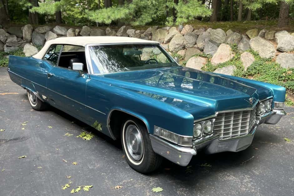 1969 Cadillac DeVille sold for $27,500