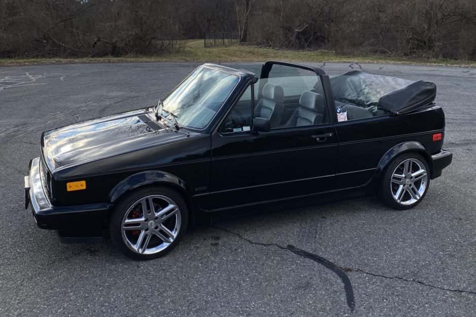 1990 Volkswagen Golf/Rabbit Cabriolet sold for $11,000