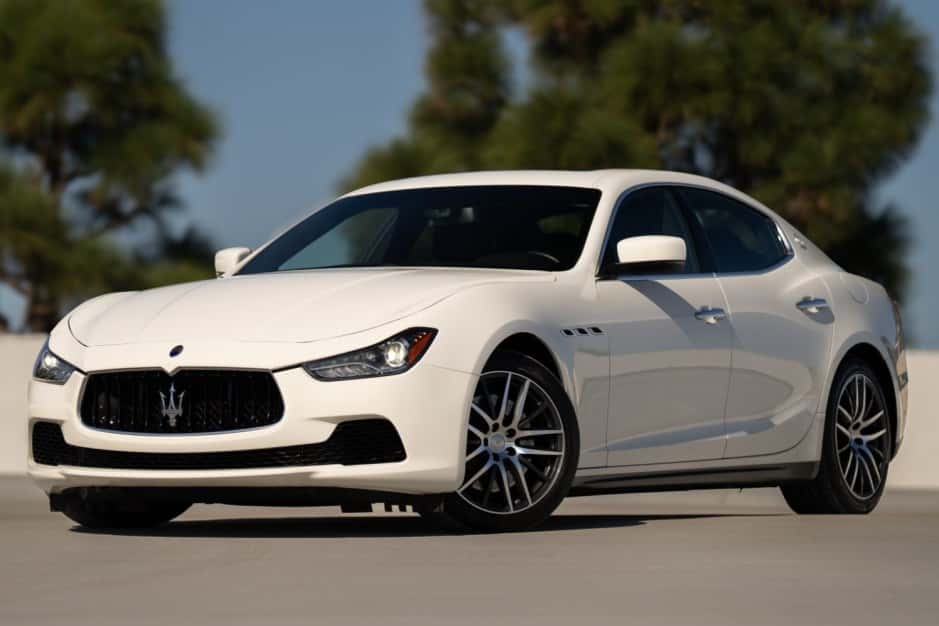 2015 Maserati Ghibli sold for $22,000
