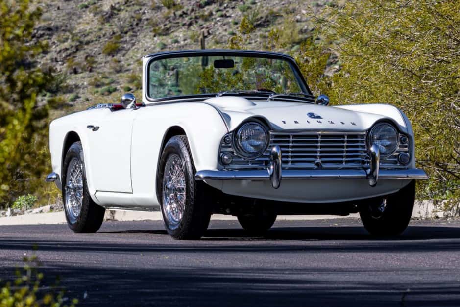 1962 Triumph TR4 sold for $38,750