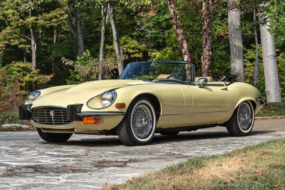 1974 Jaguar XKE Series III sold for $80,000