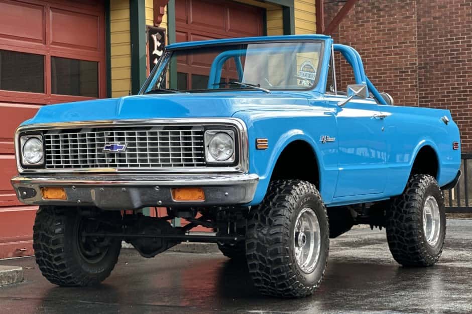 1972 Chevrolet K5 Blazer 1969-1972 sold for $50,500
