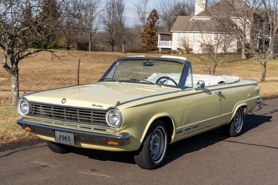 1965 Dodge Dart sold for $21,000