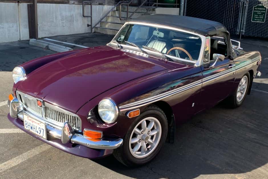 1973 MG MGB sold for $12,500