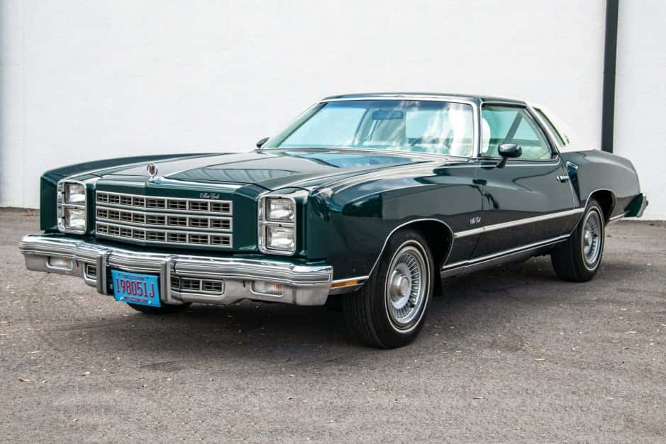 1977 Chevrolet Monte Carlo sold for $19,000