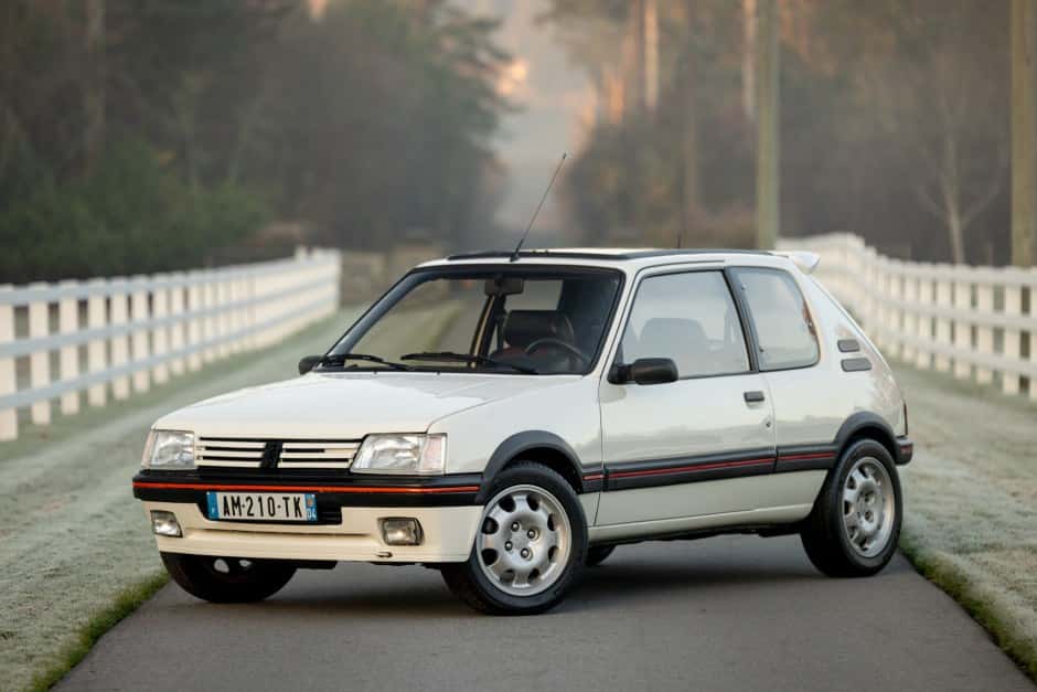 1991 Peugeot 205 sold for $19,000
