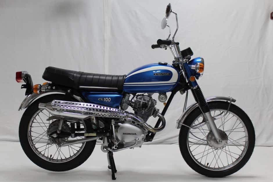 1972 Honda CB100 & CL100 sold for $3,600