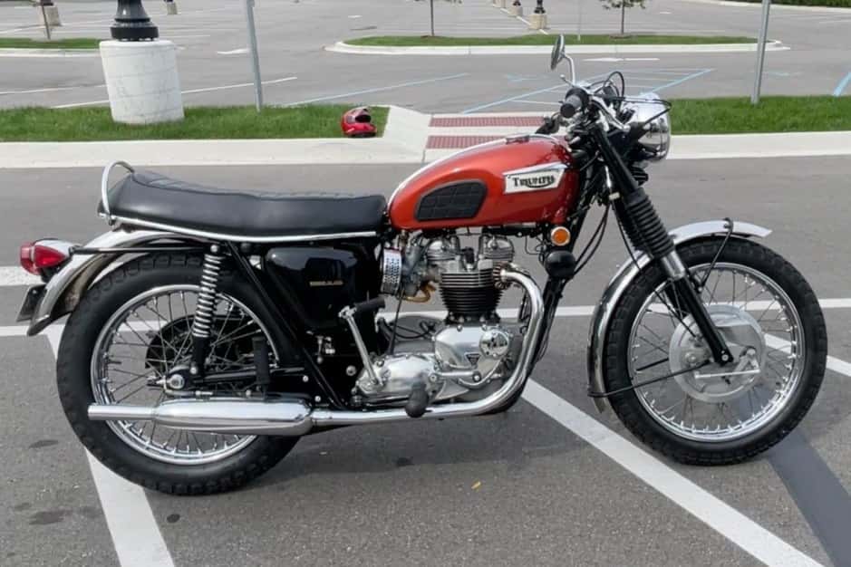 1969 Triumph Bonneville T120 sold for $16,500