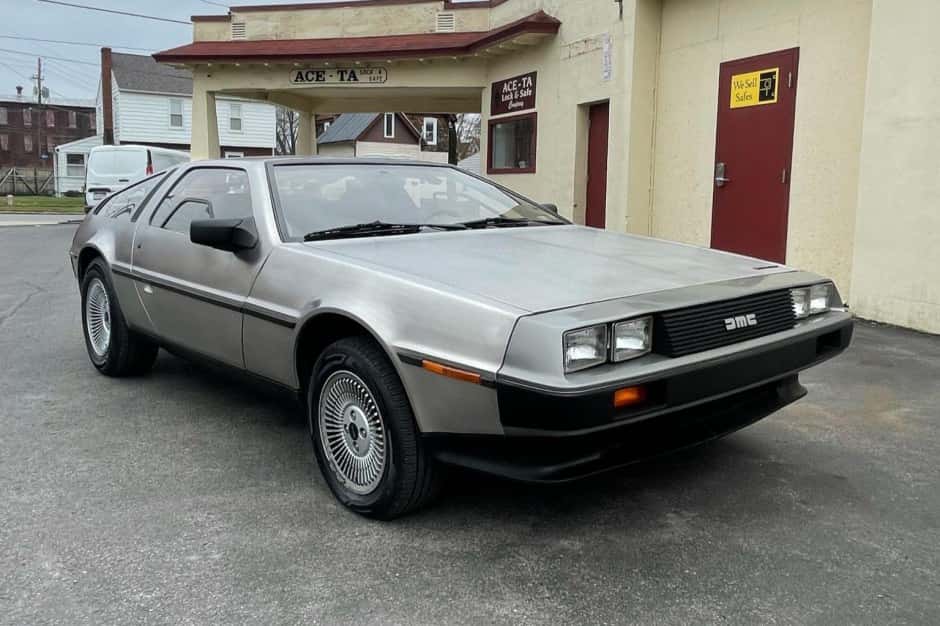 1982 DeLorean DMC-12 sold for $72,000