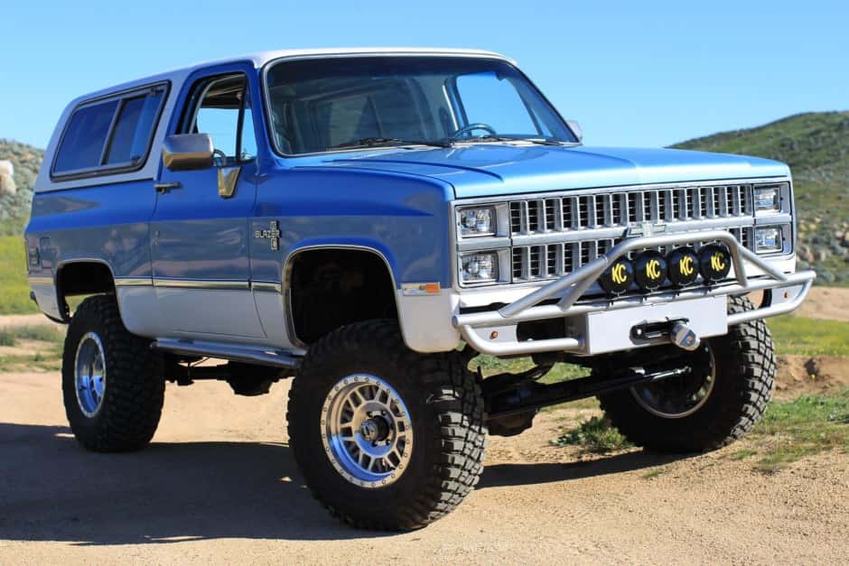 1982 Chevrolet K5 Blazer 1973-1991 sold for $57,500
