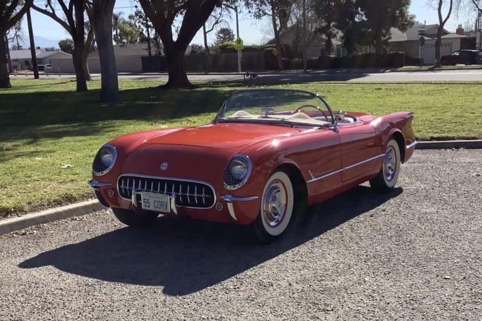 1955 Chevrolet Corvette C1 sold for $81,000