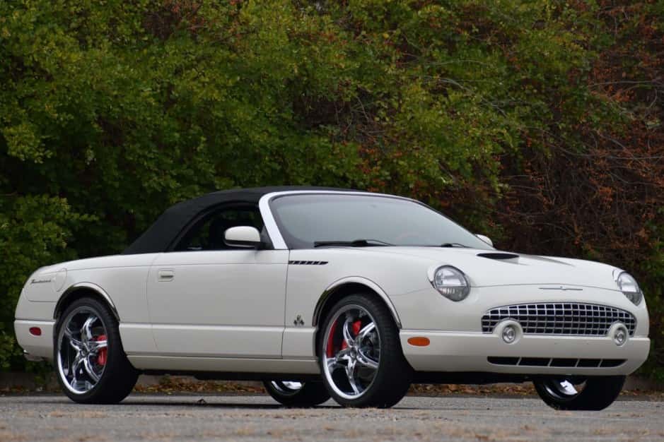 2003 Ford Thunderbird (2002-2005) sold for $25,000