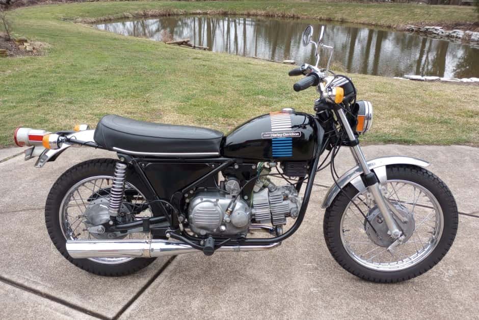 1973 Harley-Davidson Sprint sold for $4,100