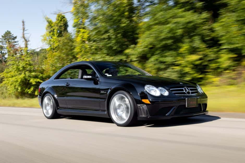 2008 Mercedes-Benz CLK63 AMG Black Series sold for $124,000