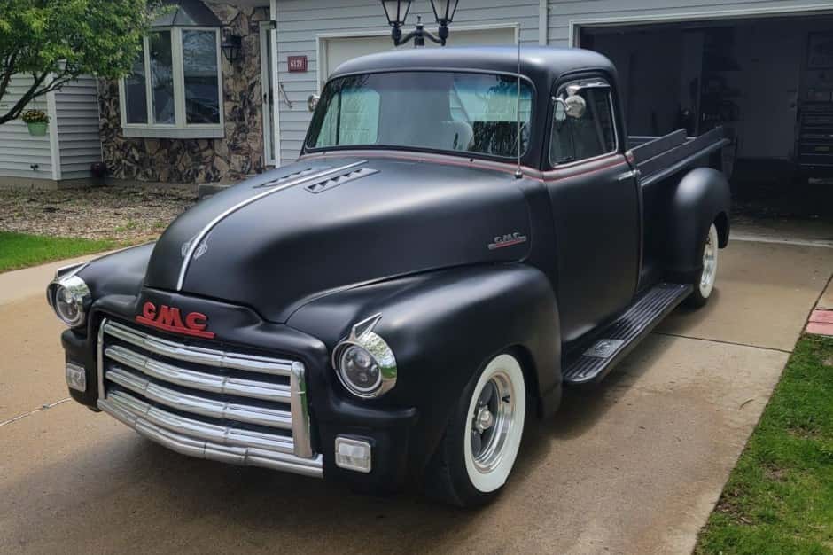 1954 GMC New Design Pickup (1947-1955) sold for $21,350