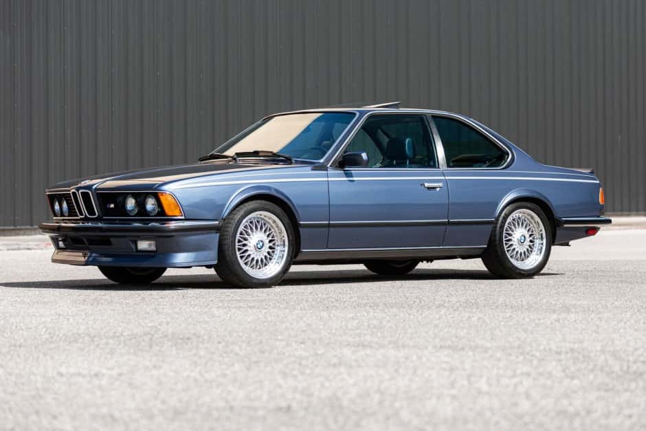 1984 BMW E24 M6 & M635CSi sold for $52,084