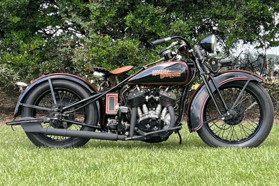 1930 Harley-Davidson Big-Twin Flathead (1930-1948) sold for $18,750