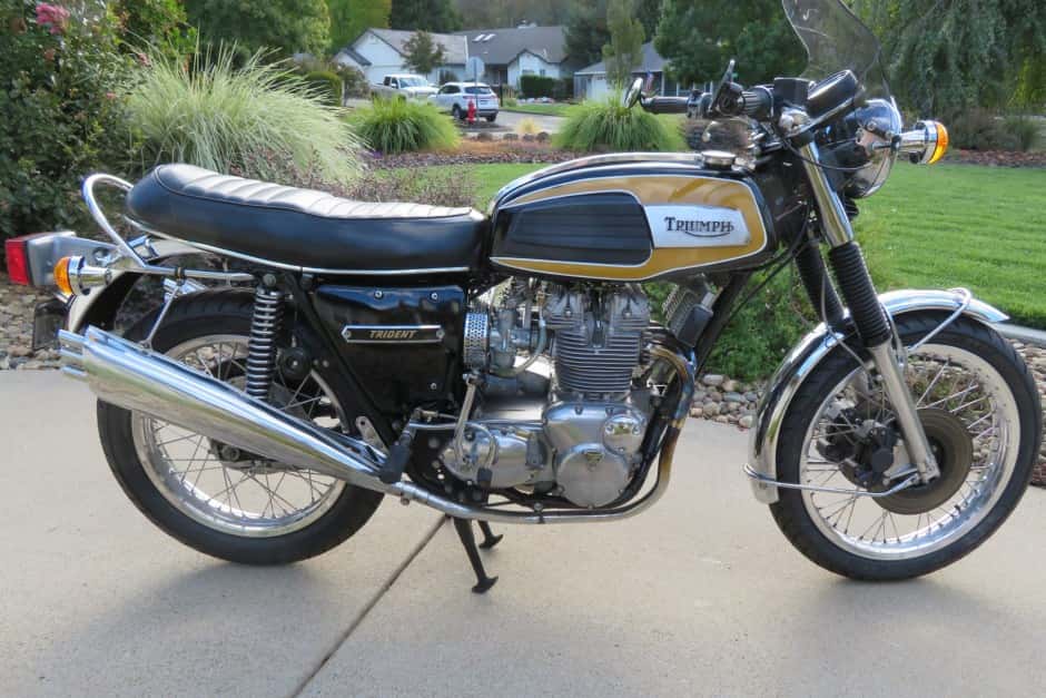 1974 Triumph Trident sold for $5,100
