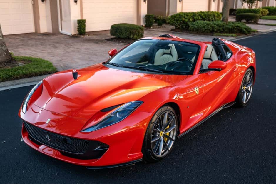 2022 Ferrari 812 Superfast & 812 GTS sold for $468,812