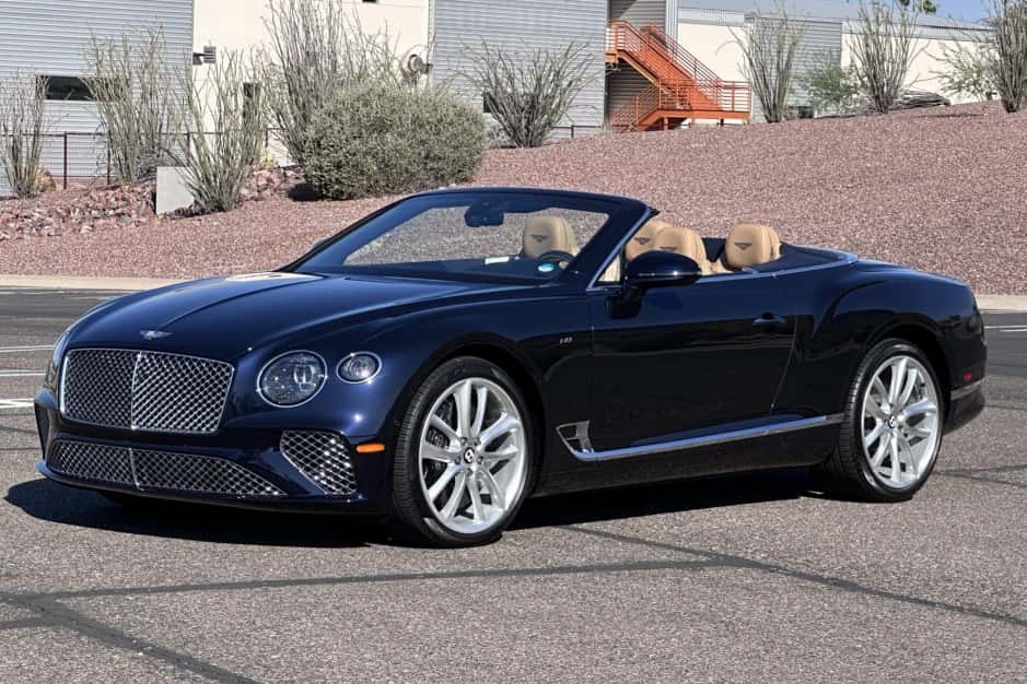 2021 Bentley Continental GT sold for $191,500