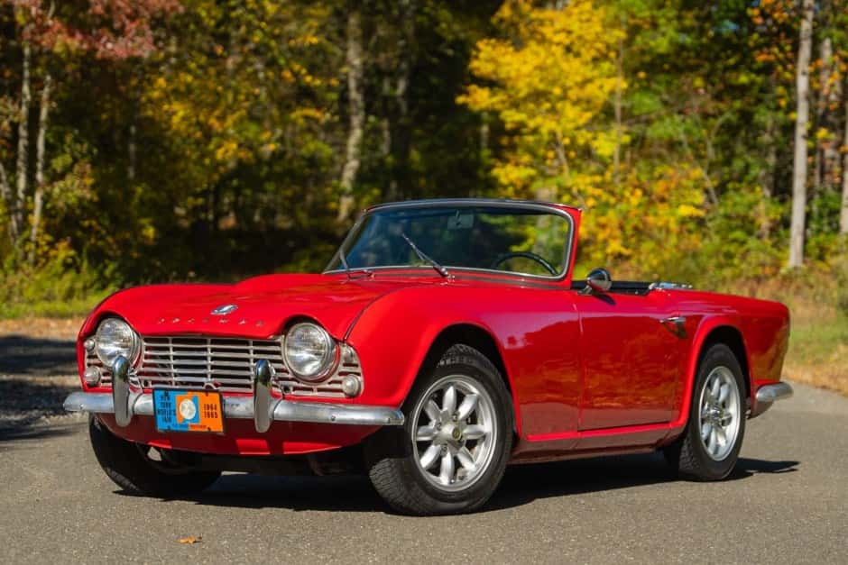 1964 Triumph TR4 sold for $15,250