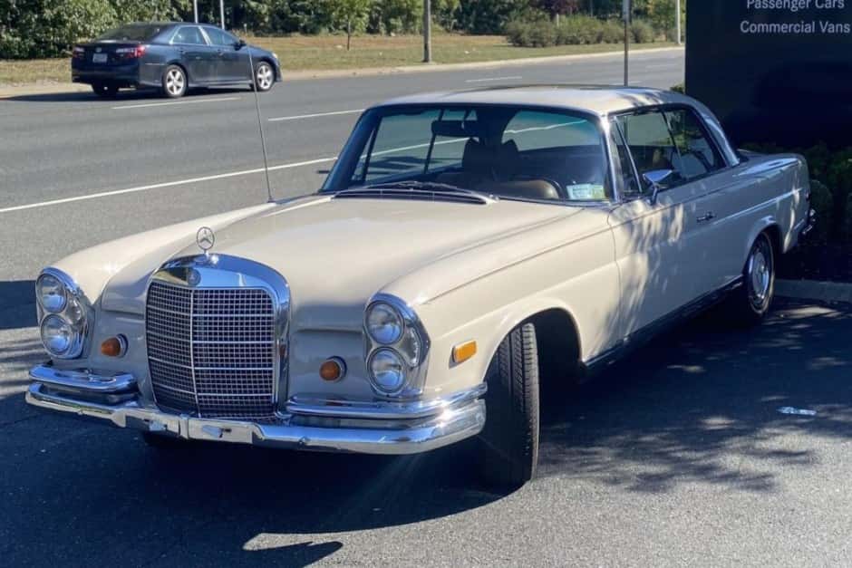 1969 Mercedes-Benz W111 Coupe & Cabriolet sold for $45,250