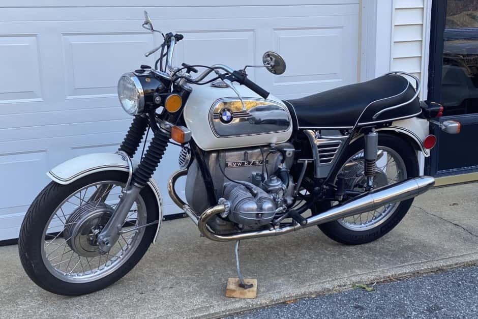 1973 BMW Motorcycles sold for $6,500