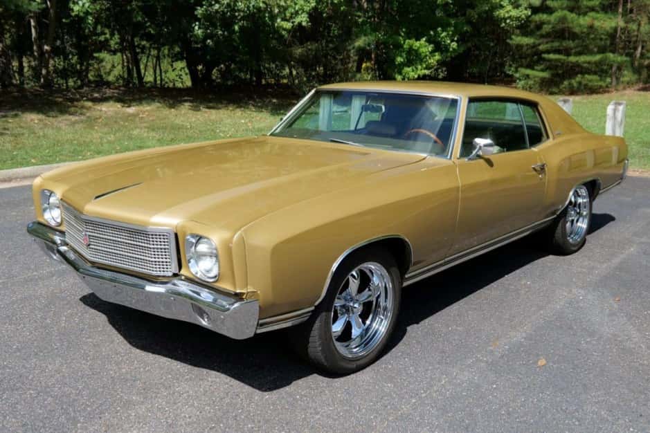 1970 Chevrolet Monte Carlo sold for $13,000