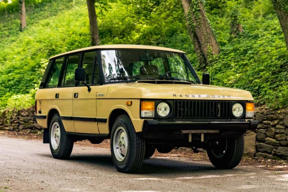 1984 Land Rover Range Rover Classic sold for $50,000