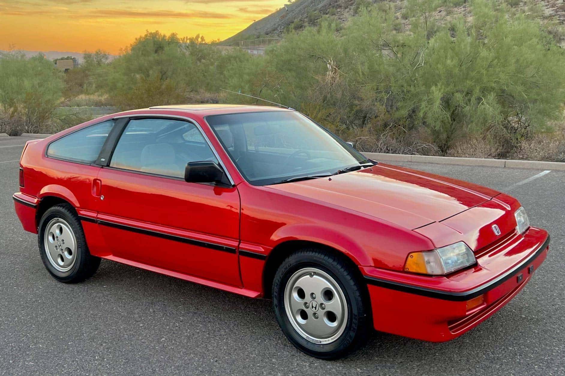 1987 Honda CRX sold for $10,100