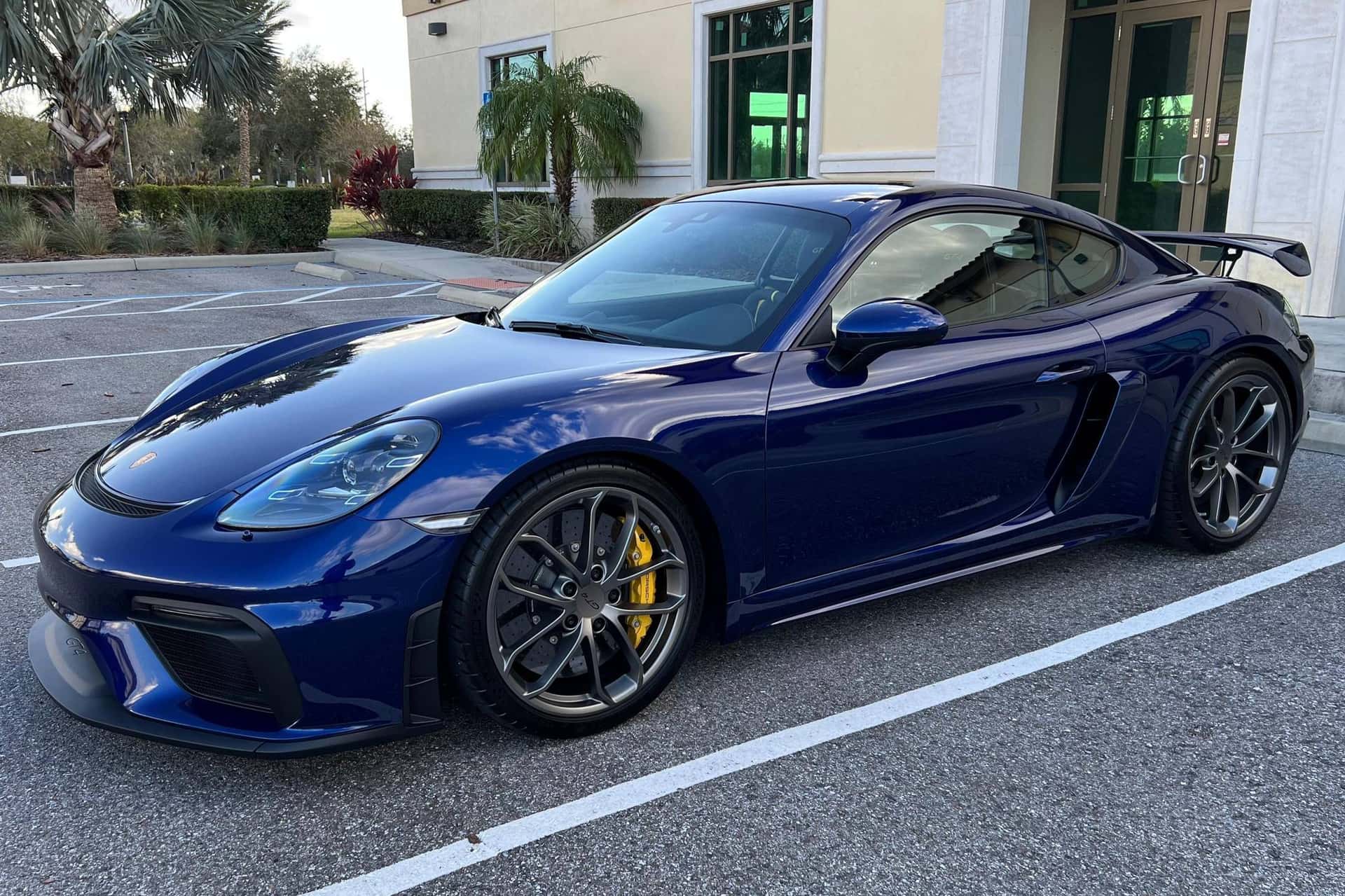 2021 Porsche 718 Cayman sold for $132,000