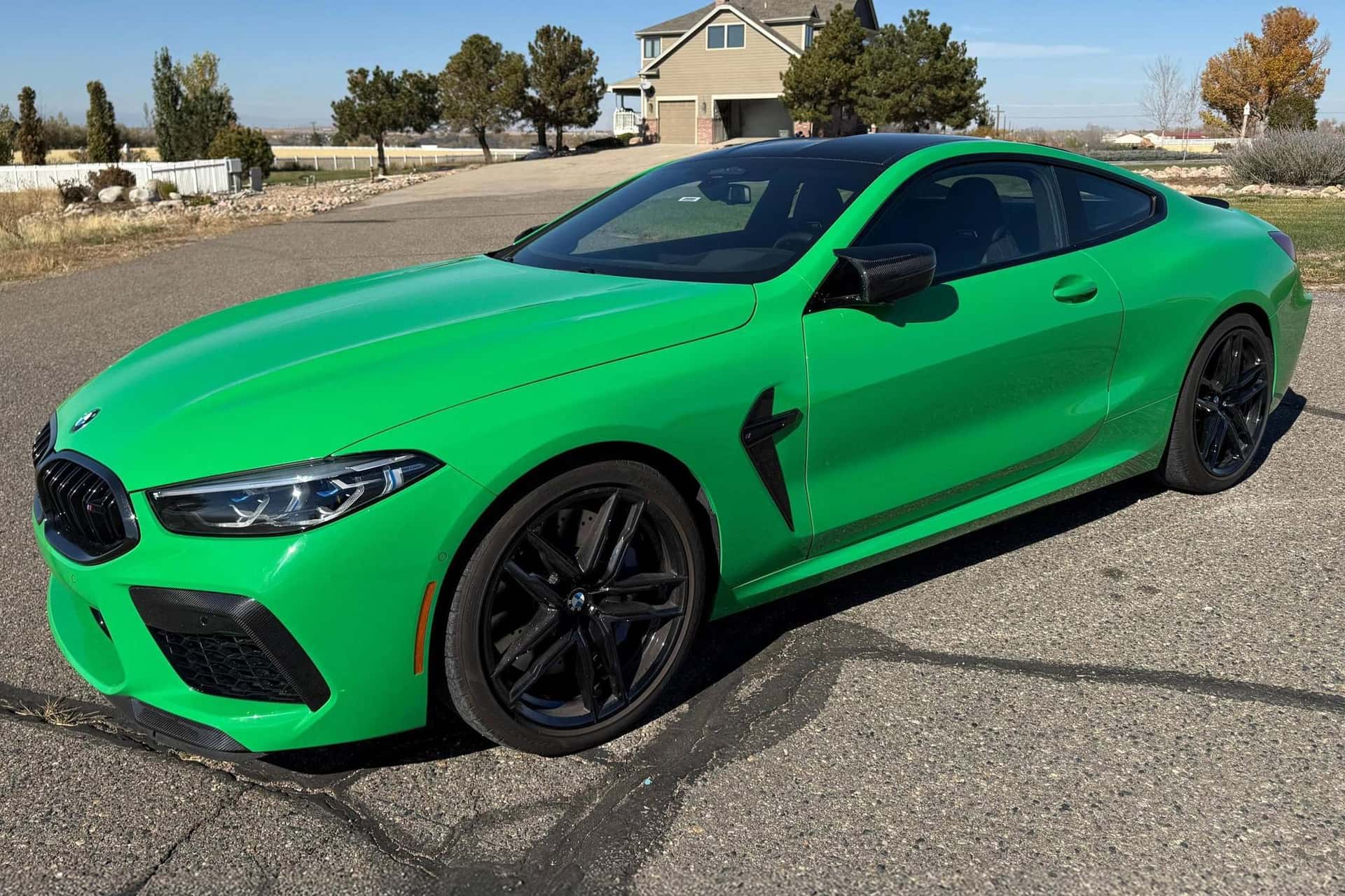2020 BMW M8 sold for $72,600