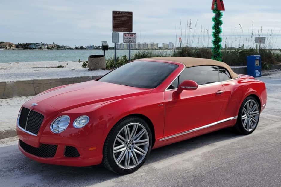 2014 Bentley Continental GT sold for $0