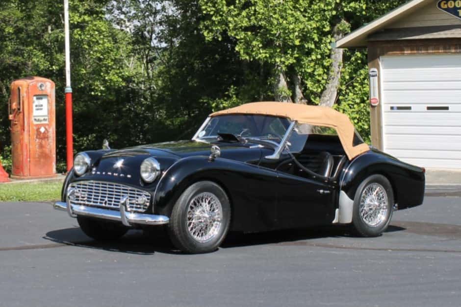 1959 Triumph TR3 sold for $0