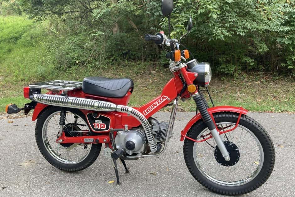 1984 Honda CT110 sold for $0