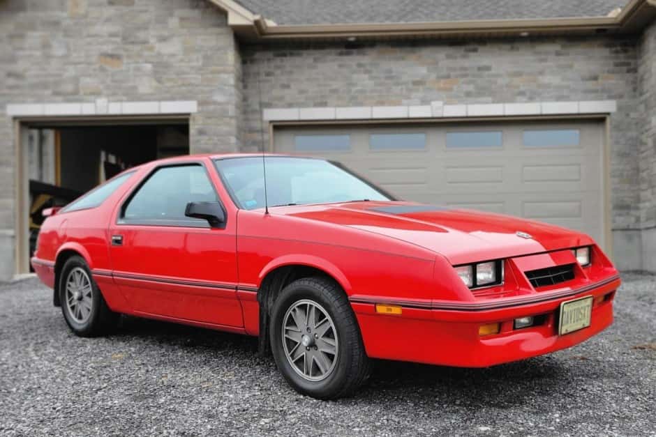 1985 Dodge Daytona & Chrysler Laser sold for $0